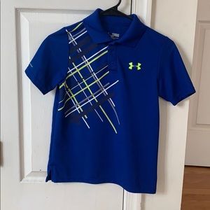 Boys Under Armour Golf Shirt